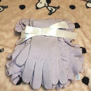 Gloves and scarf